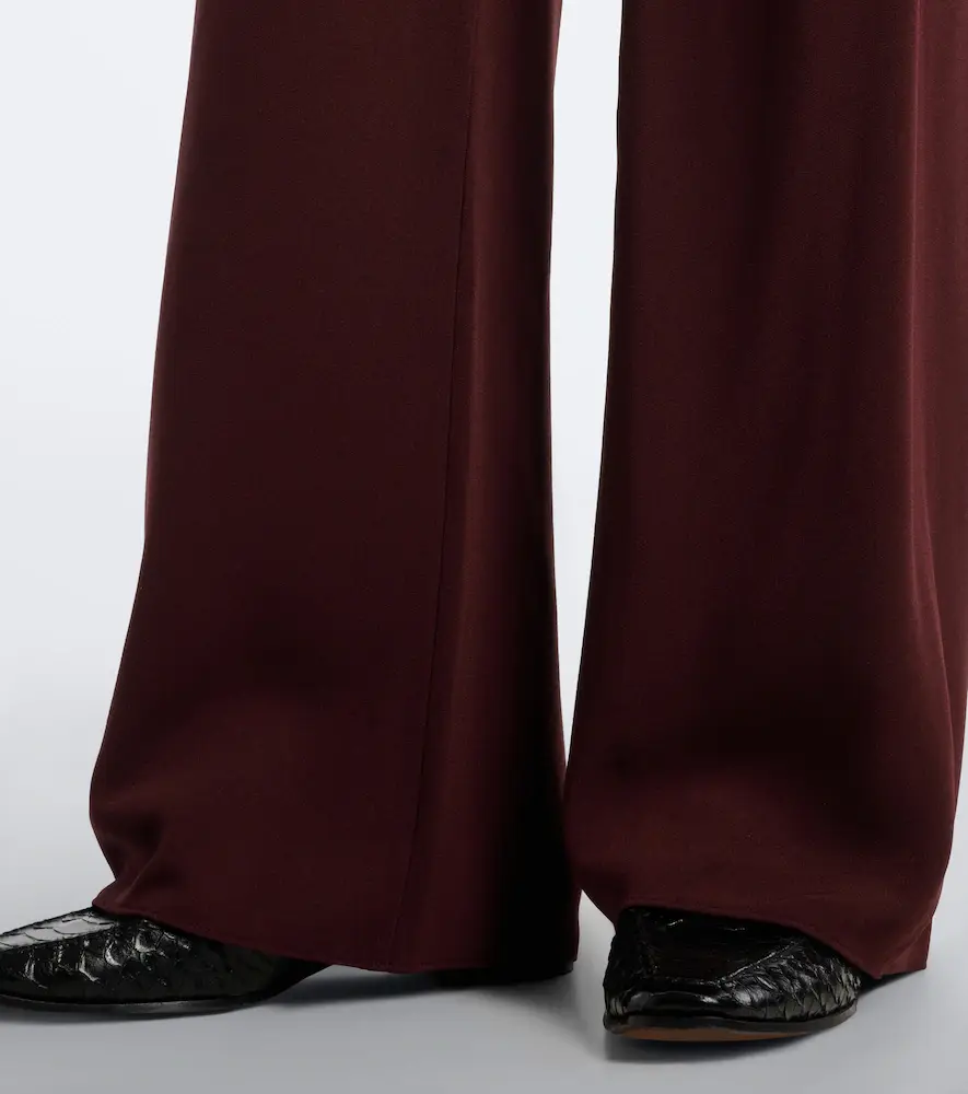 Vince Colette crêpe wide-leg pants | Thumbnail 2 Vince Colette crêpe wide-leg pants | Thumbnail 2