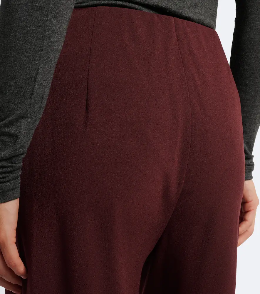 Vince Colette crêpe wide-leg pants | Thumbnail 4 Vince Colette crêpe wide-leg pants | Thumbnail 4