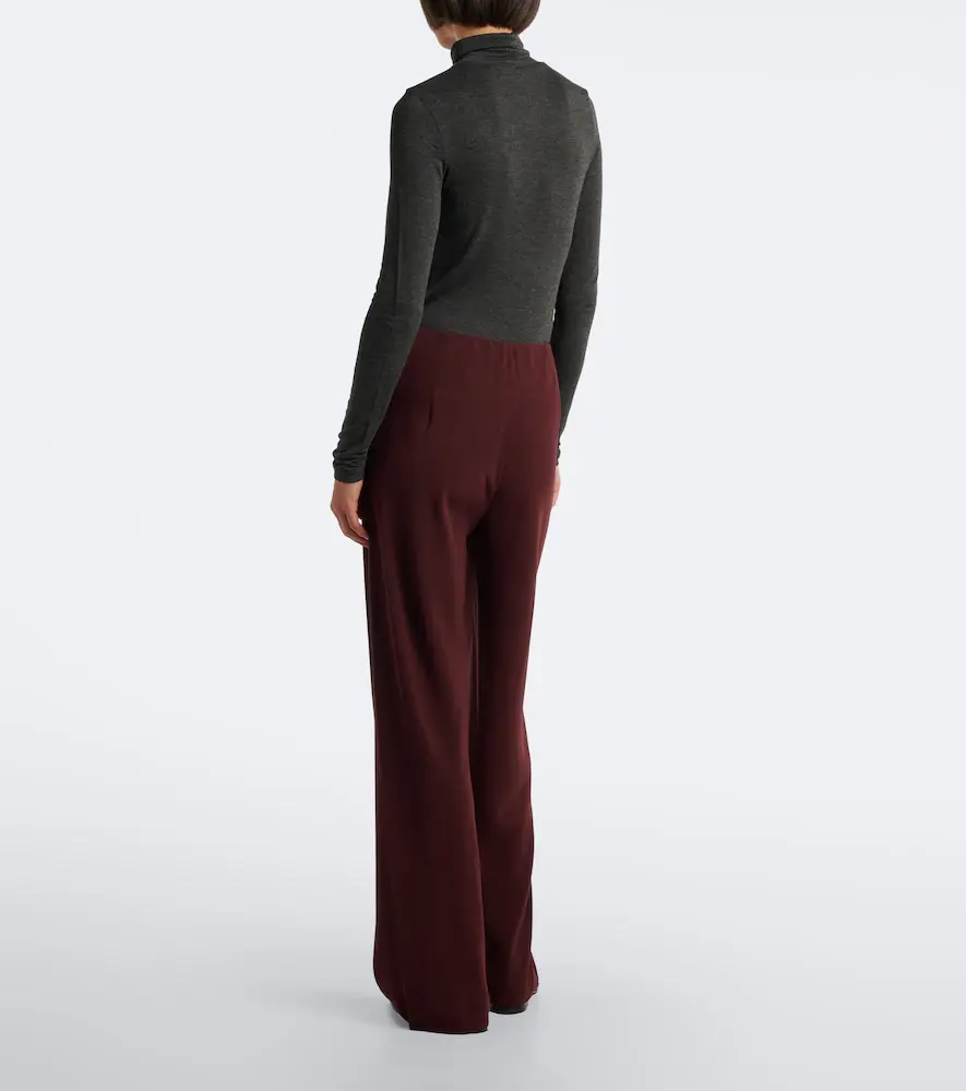Vince Colette crêpe wide-leg pants | Thumbnail 5 Vince Colette crêpe wide-leg pants | Thumbnail 5