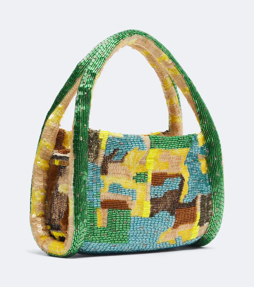 ALÉMAIS Alémais Limelight beaded top-handle bag | Thumbnail 3 ALÉMAIS Alémais Limelight beaded top-handle bag | Thumbnail 3