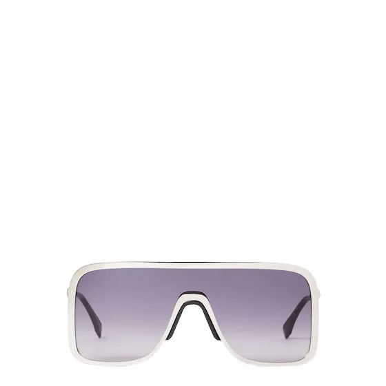 Fendi With their glossy metal mask construction, Eclipse | Image 1 Fendi With their glossy metal mask construction, Eclipse | Image 1