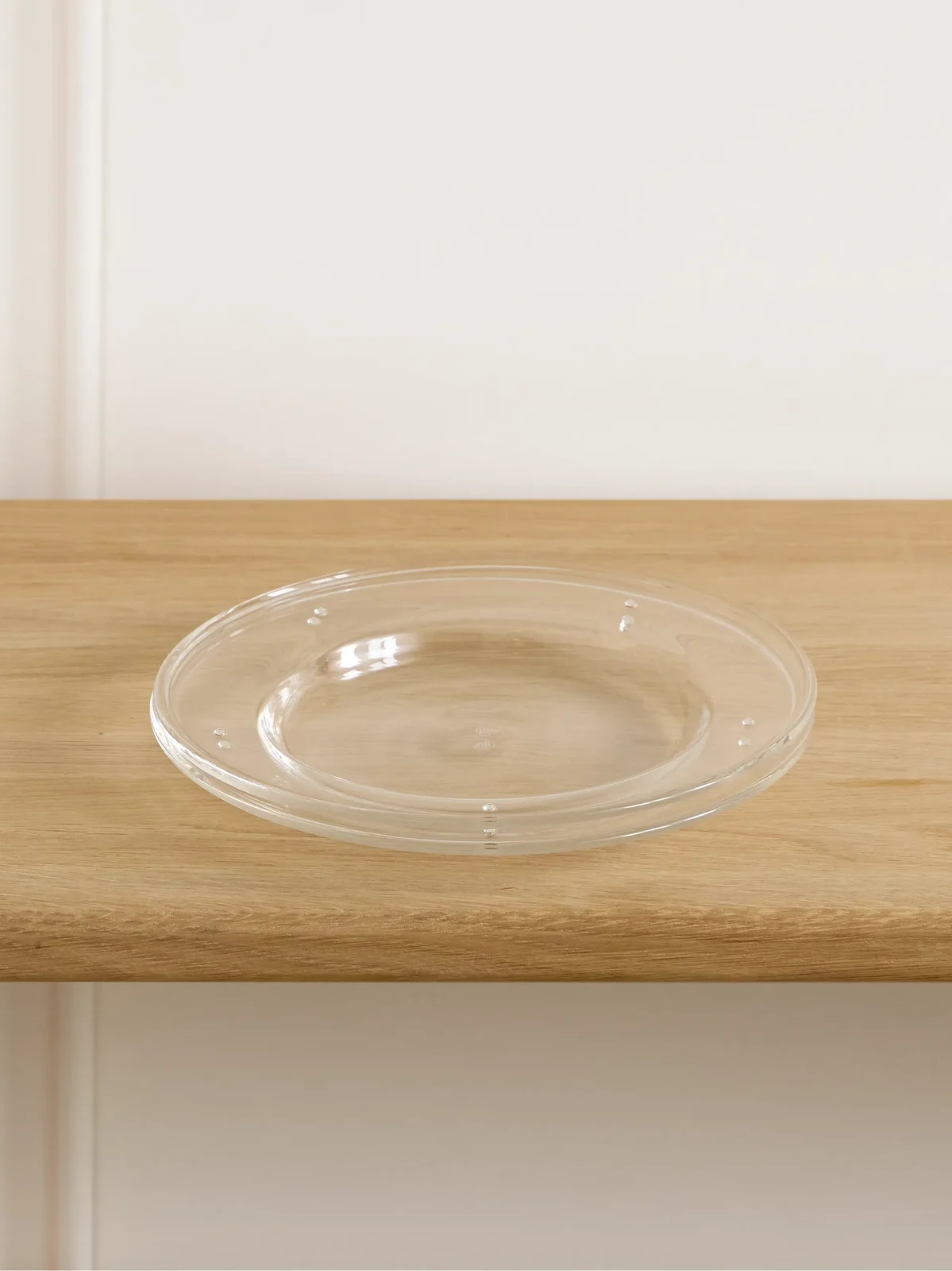 Sophie Lou Jacobsen Aperitivo Set Of Two Crystal-embellished Glass Plates