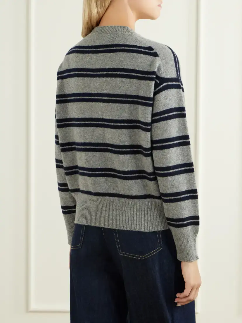 Daughter Ada Striped Wool Cardigan | Thumbnail 4