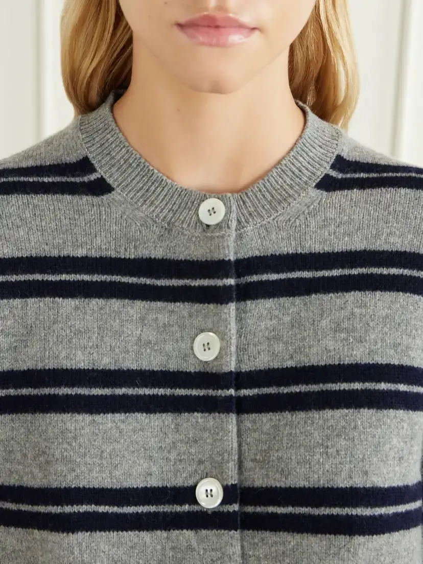Daughter Ada Striped Wool Cardigan | Thumbnail 5