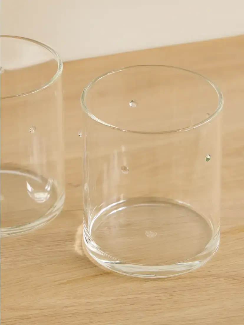 Sophie Lou Jacobsen Torino Rocks Set Of Four Crystal-embellished Glass Tumblers | Thumbnail 2 Sophie Lou Jacobsen Torino Rocks Set Of Four Crystal-embellished Glass Tumblers | Thumbnail 2