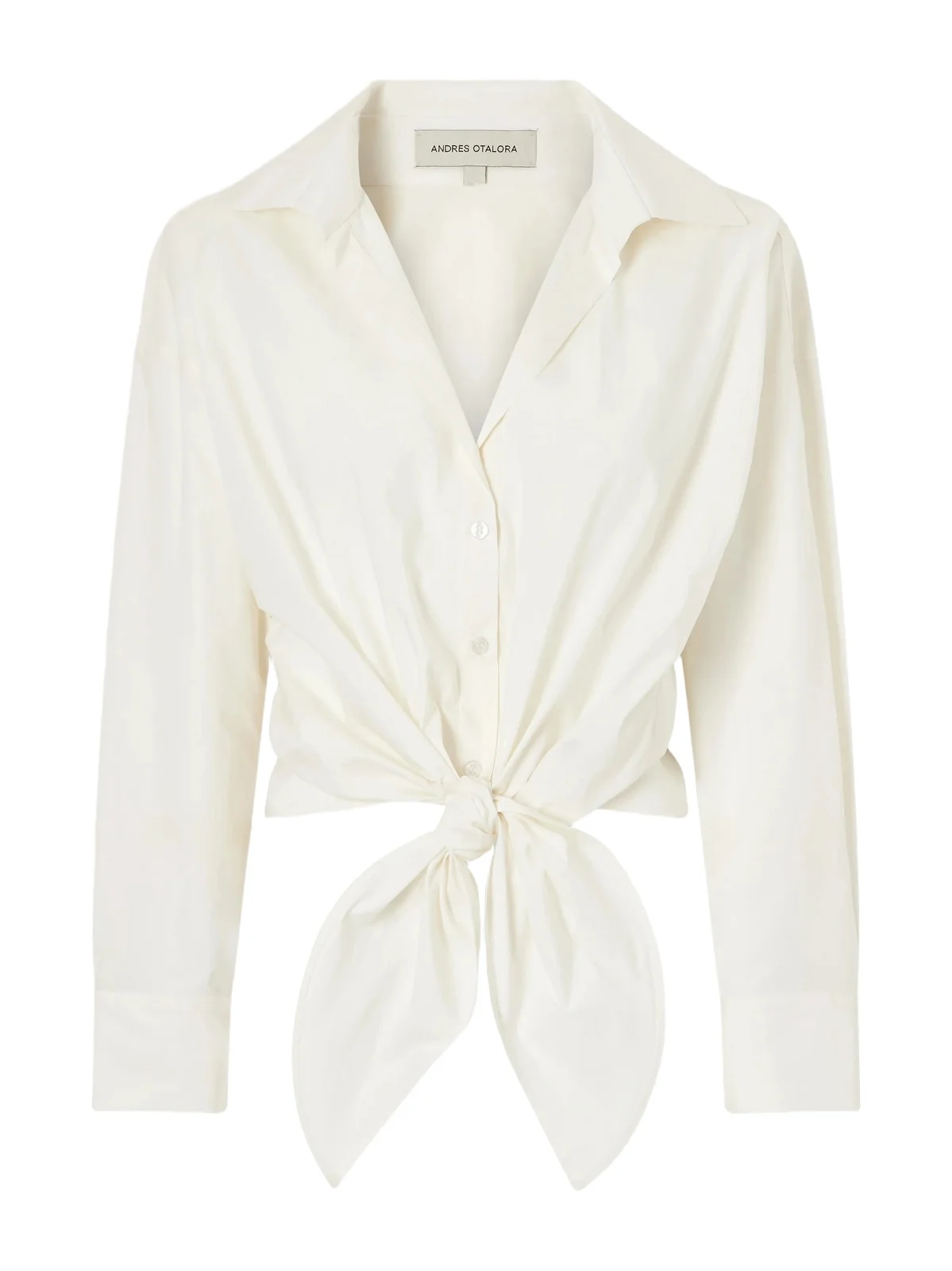 ANDRES OTALORA Cotton Poplin Blouse