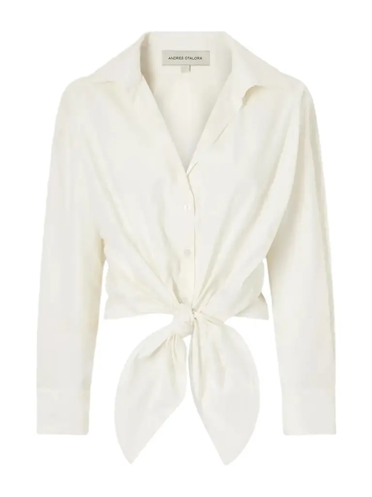 ANDRES OTALORA Cotton Poplin Blouse | Image 1 ANDRES OTALORA Cotton Poplin Blouse | Image 1
