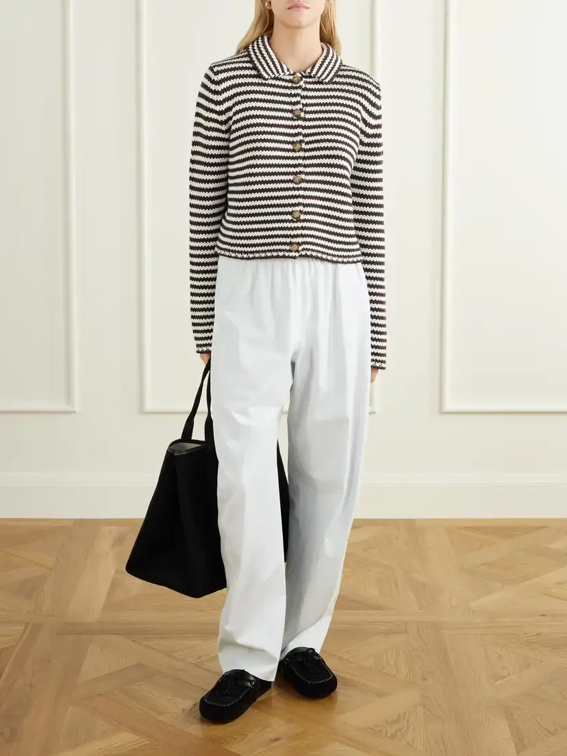 La Ligne Cotton-poplin Wide-leg Pants | Thumbnail 2 La Ligne Cotton-poplin Wide-leg Pants | Thumbnail 2