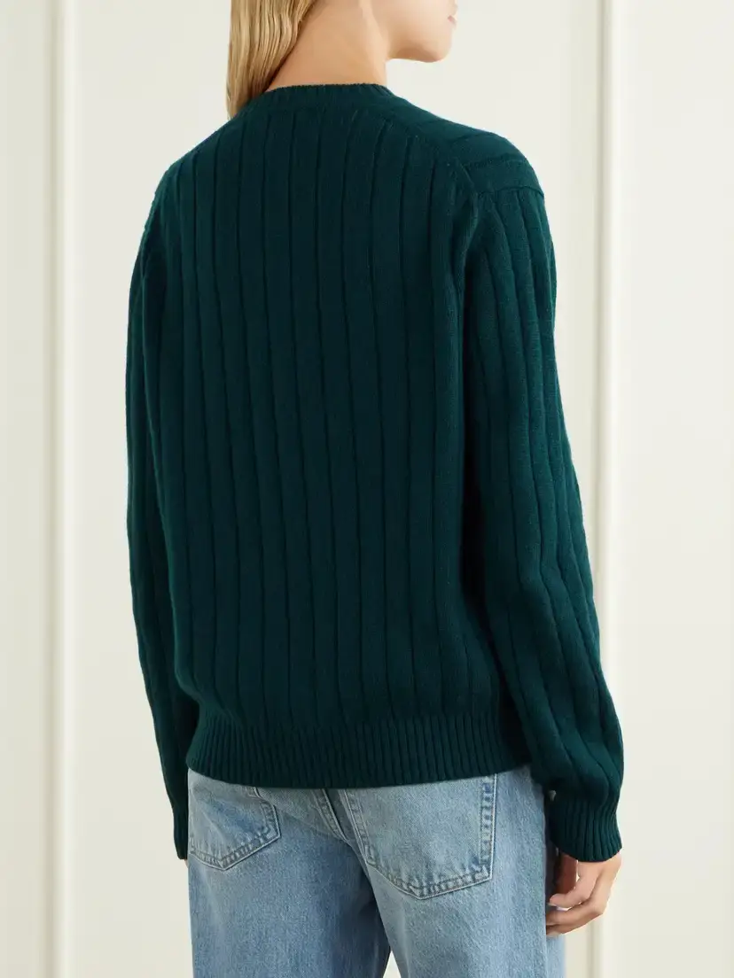 Daughter Rooney Ribbed Wool Cardigan | Thumbnail 4 Daughter Rooney Ribbed Wool Cardigan | Thumbnail 4
