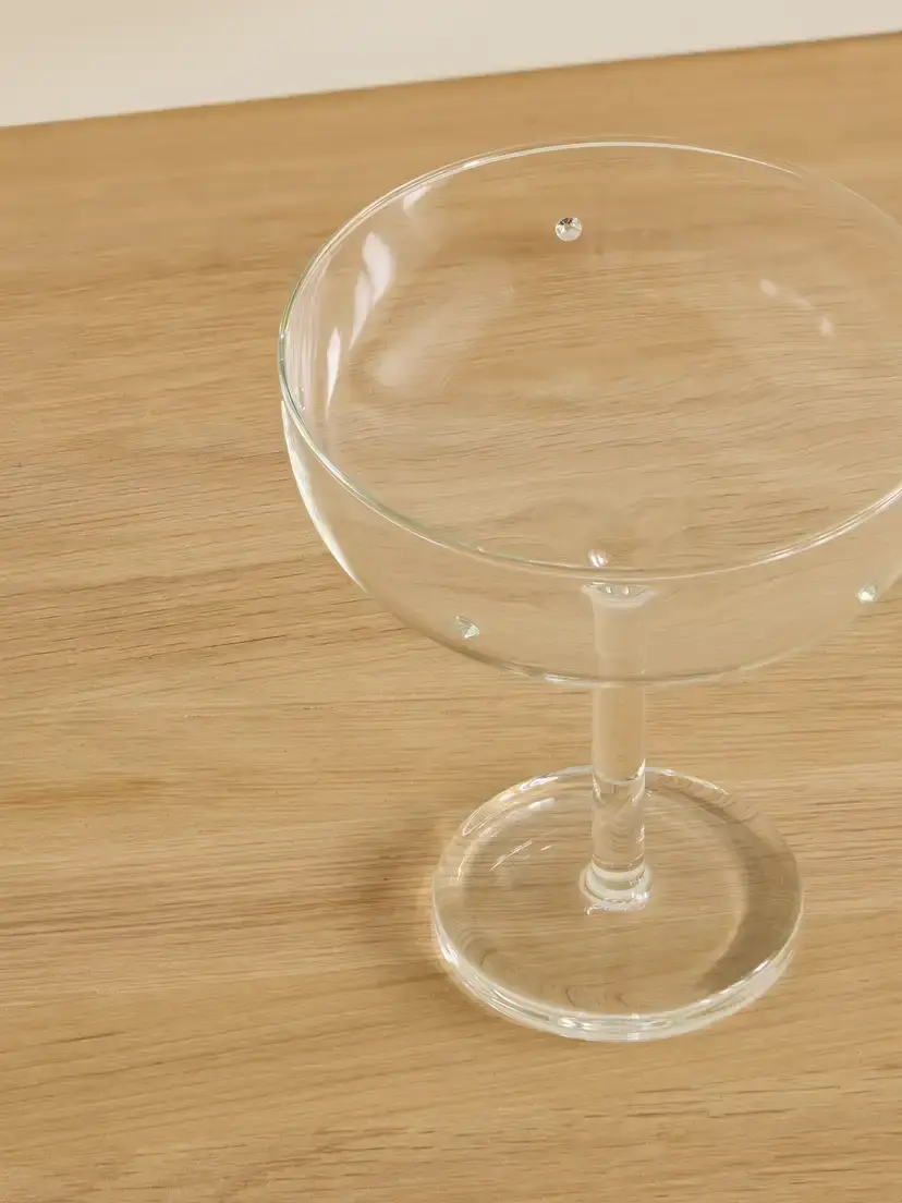Sophie Lou Jacobsen Roma Set Of Four Crystal-embellished Glass Cocktail Coupes | Thumbnail 2 Sophie Lou Jacobsen Roma Set Of Four Crystal-embellished Glass Cocktail Coupes | Thumbnail 2