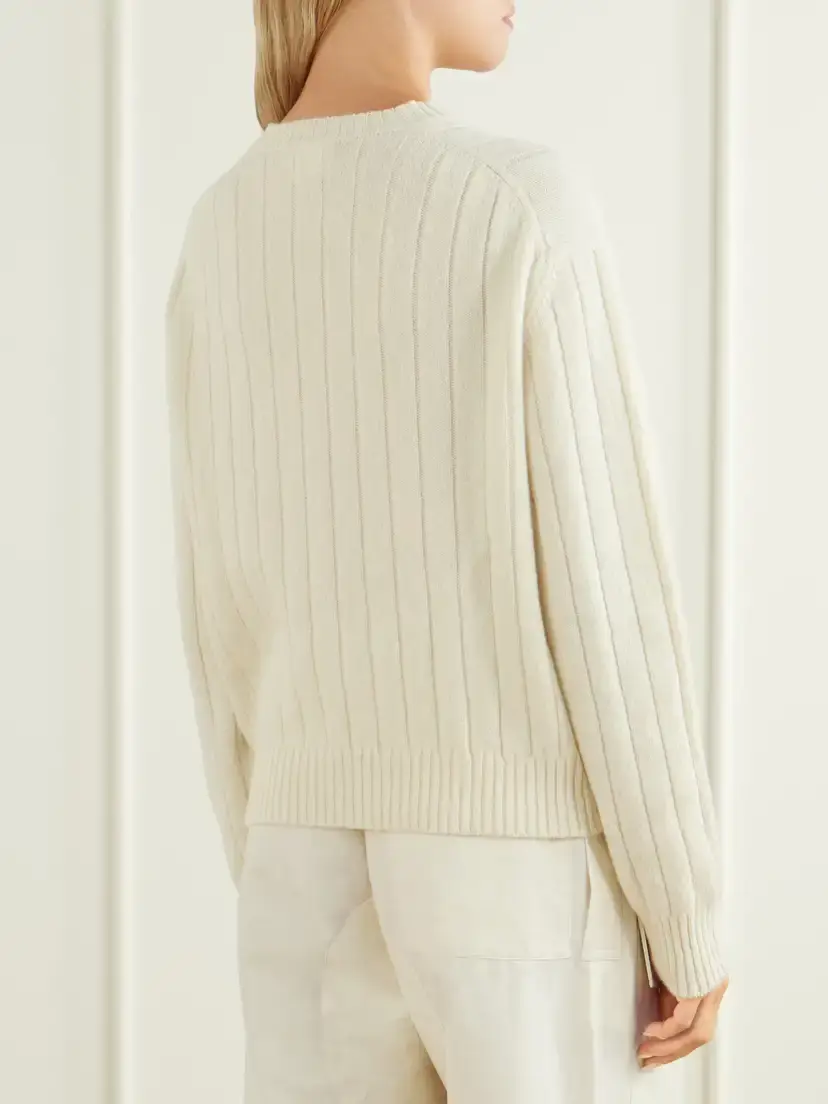 Daughter Rooney Ribbed Wool Sweater | Thumbnail 4 Daughter Rooney Ribbed Wool Sweater | Thumbnail 4