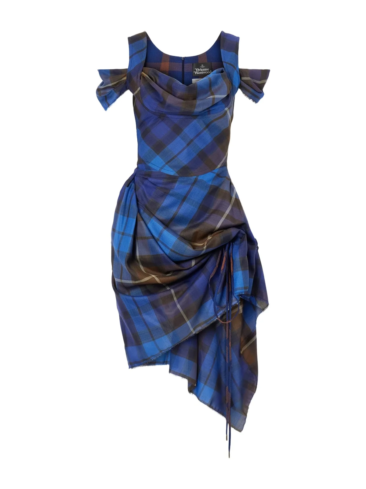 Buchanan Tartan Wool Mini Dress Buchanan Tartan Wool Mini Dress