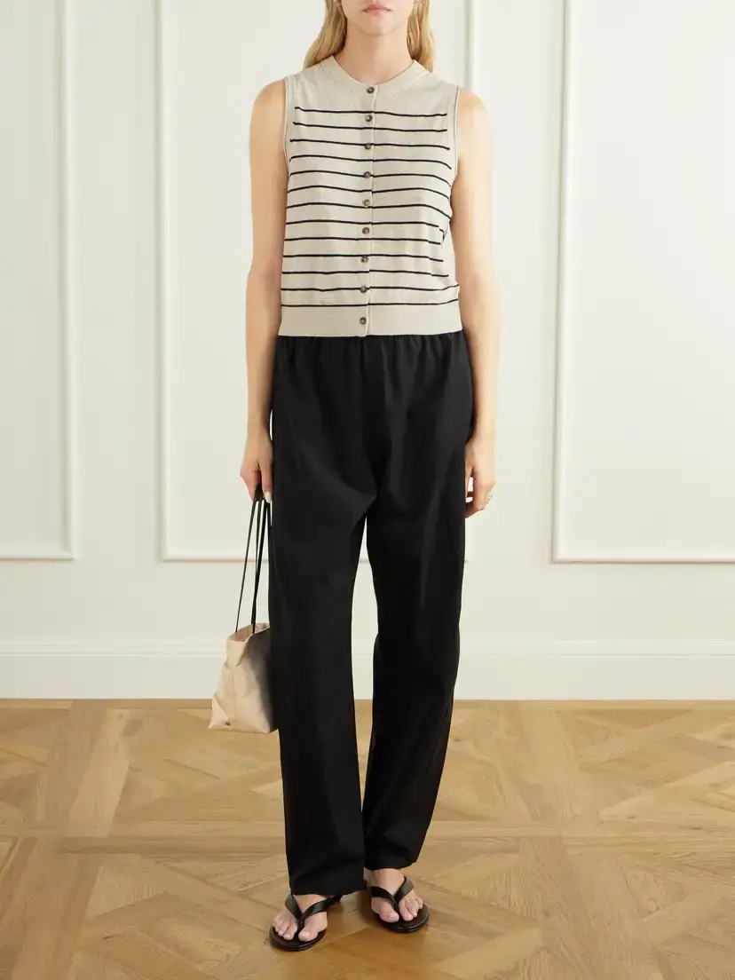La Ligne Lee Striped Knitted Vest | Thumbnail 2 La Ligne Lee Striped Knitted Vest | Thumbnail 2