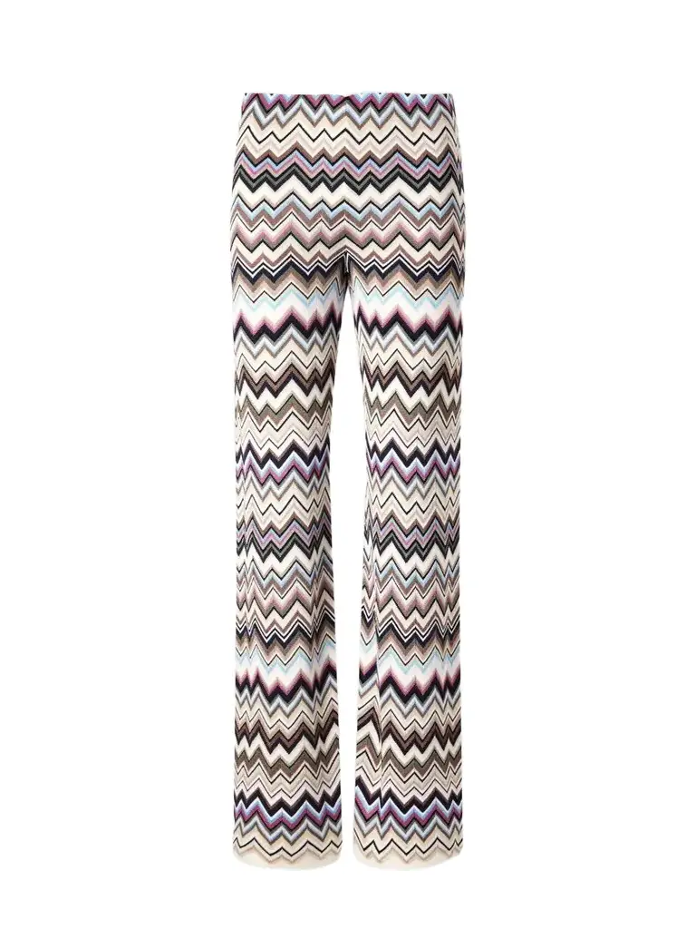 Missoni Striped Crochet-knit Straight-leg Pants | Image 1 Missoni Striped Crochet-knit Straight-leg Pants | Image 1