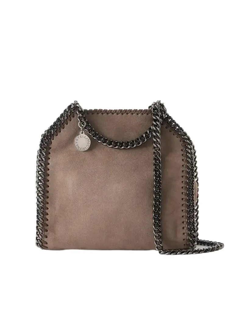 Stella McCartney Falabella Mini Vegetarian Material Shoulder Bag | Image 1 Stella McCartney Falabella Mini Vegetarian Material Shoulder Bag | Image 1