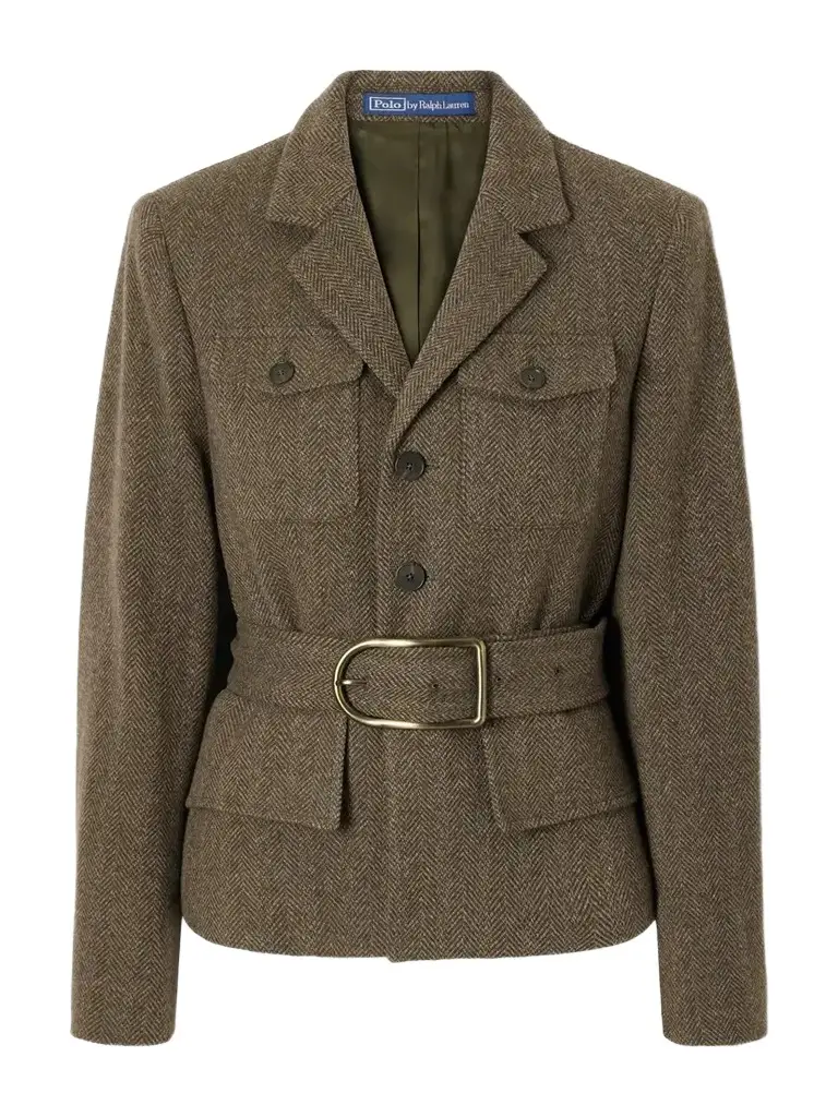Polo Ralph Lauren Wool-blend Herringbone Jacket | Image 1 Polo Ralph Lauren Wool-blend Herringbone Jacket | Image 1