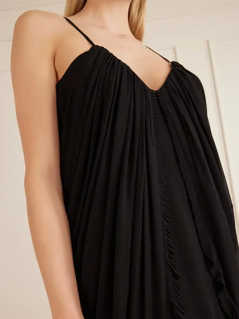 Zimmermann Valiant Floating Draped Jersey Maxi Dress | Thumbnail 4