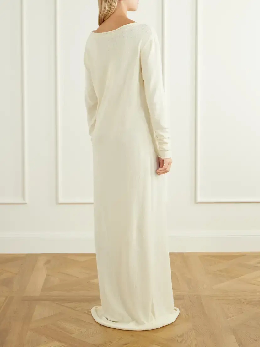 Kallmeyer Rhea Cotton-blend Knitted Maxi Dress | Thumbnail 3 Kallmeyer Rhea Cotton-blend Knitted Maxi Dress | Thumbnail 3