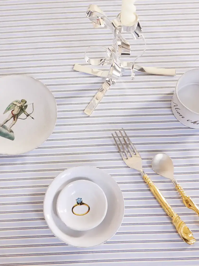 Astier De Villatte + John Derian Ring Ceramic Dish | Thumbnail 2 Astier De Villatte + John Derian Ring Ceramic Dish | Thumbnail 2