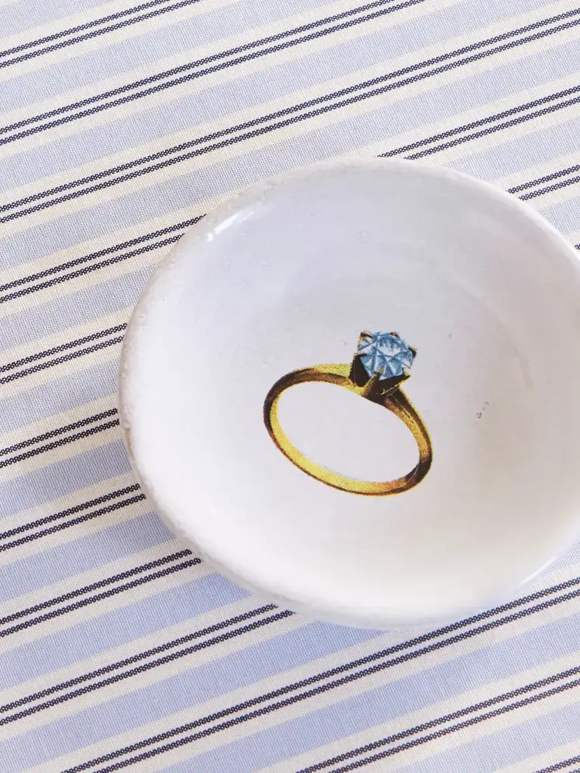 Astier De Villatte + John Derian Ring Ceramic Dish | Thumbnail 3 Astier De Villatte + John Derian Ring Ceramic Dish | Thumbnail 3