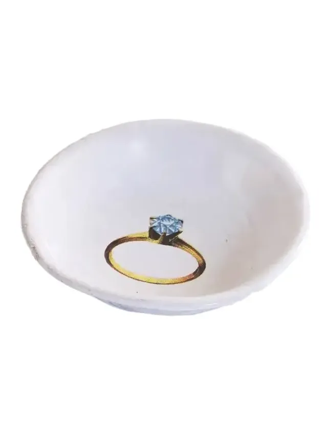 Astier De Villatte + John Derian Ring Ceramic Dish