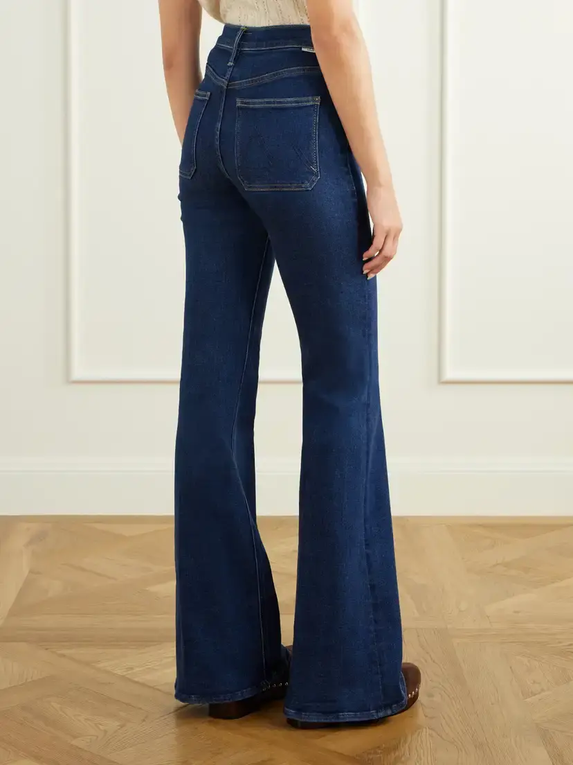 Mother The Patch Pocket Doozy High-rise Flared Jeans | Thumbnail 4 Mother The Patch Pocket Doozy High-rise Flared Jeans | Thumbnail 4