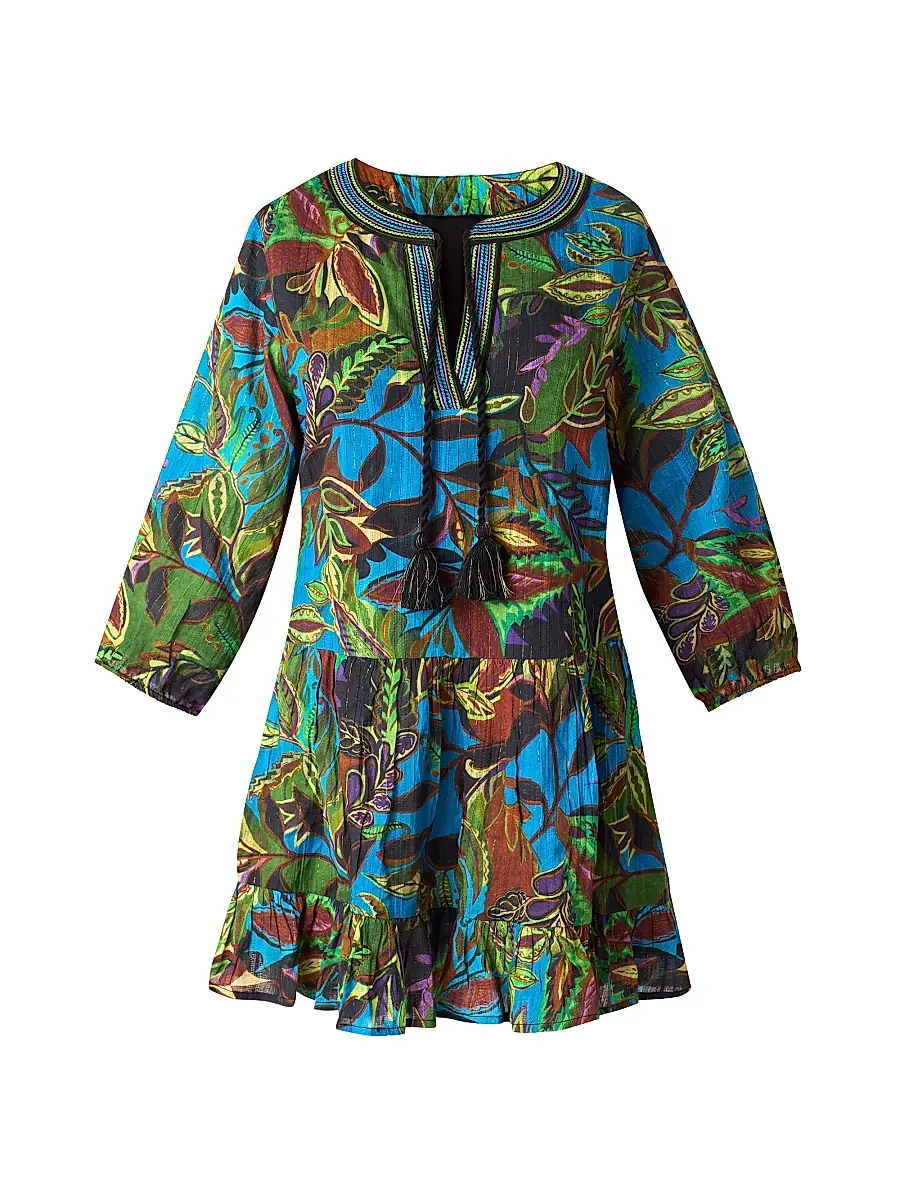 Miraclesuit Women's Amazonia Beach Dress - Blue Multi | Image 1 Miraclesuit Women's Amazonia Beach Dress - Blue Multi | Image 1