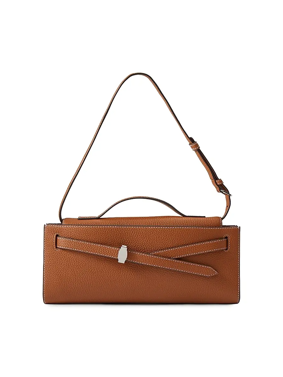 Veronica Beard Women's Dash Pebbled Leather Clutch | Thumbnail 4