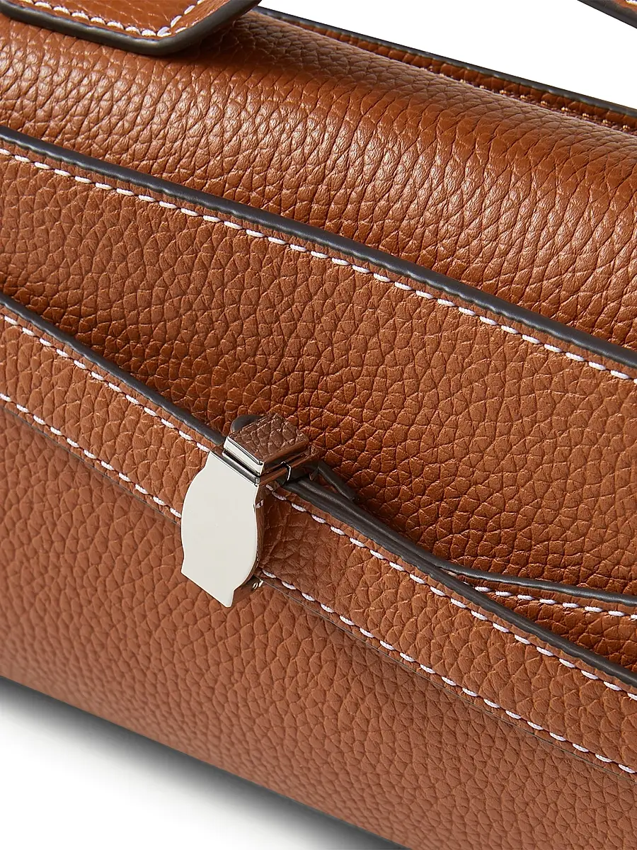 Veronica Beard Women's Dash Pebbled Leather Clutch | Thumbnail 6