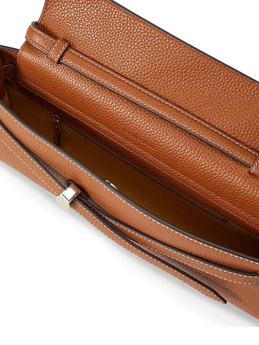 Veronica Beard Women's Dash Pebbled Leather Clutch | Thumbnail 7