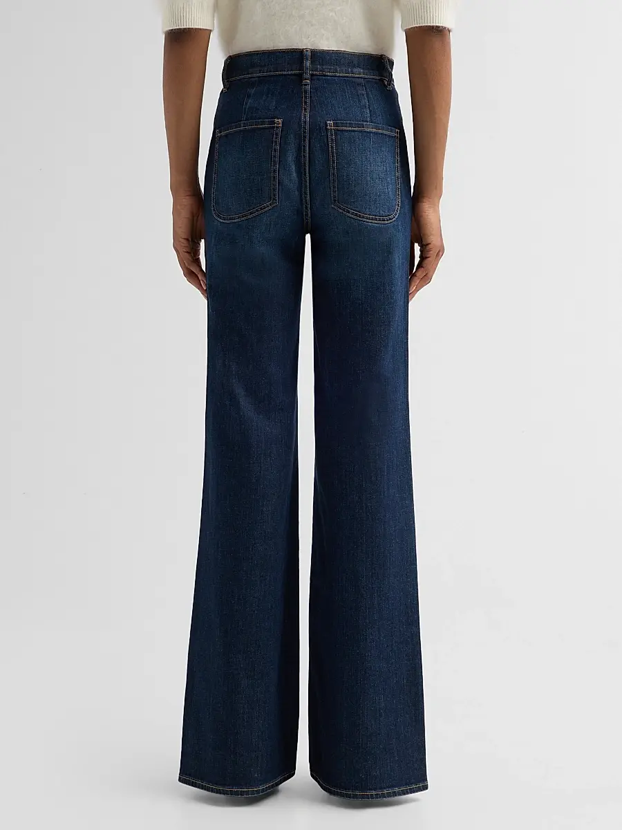 Ramy Brook Women's Heidi Dark Rinse Flare Jeans | Thumbnail 3 Ramy Brook Women's Heidi Dark Rinse Flare Jeans | Thumbnail 3