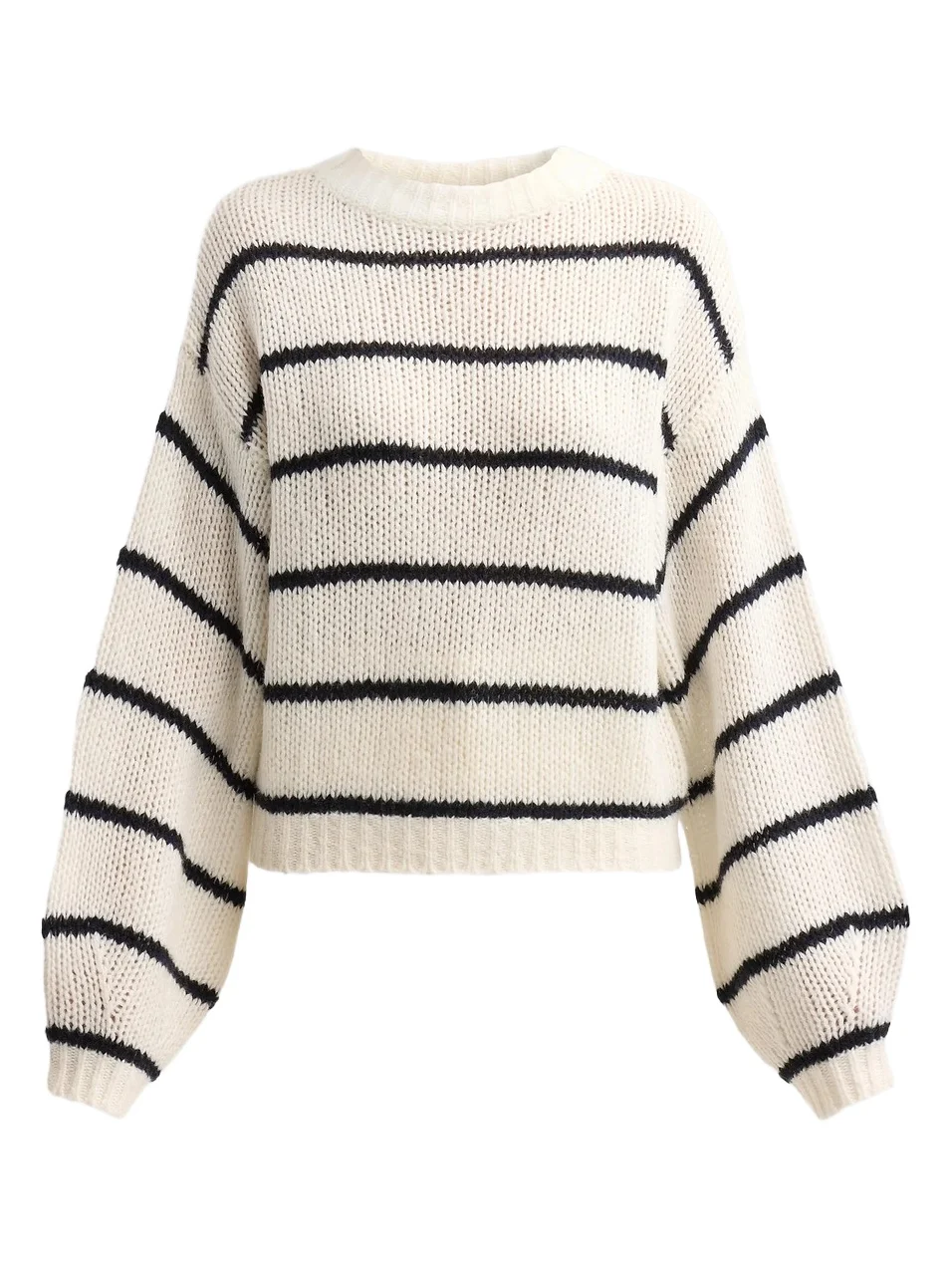 Lisa Yang Women's Sabelle Striped Cashmere-Silk Sweater
