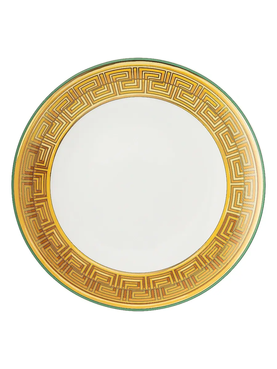 Rosenthal Versace Dinner Plate - Green | Image 1 Rosenthal Versace Dinner Plate - Green | Image 1
