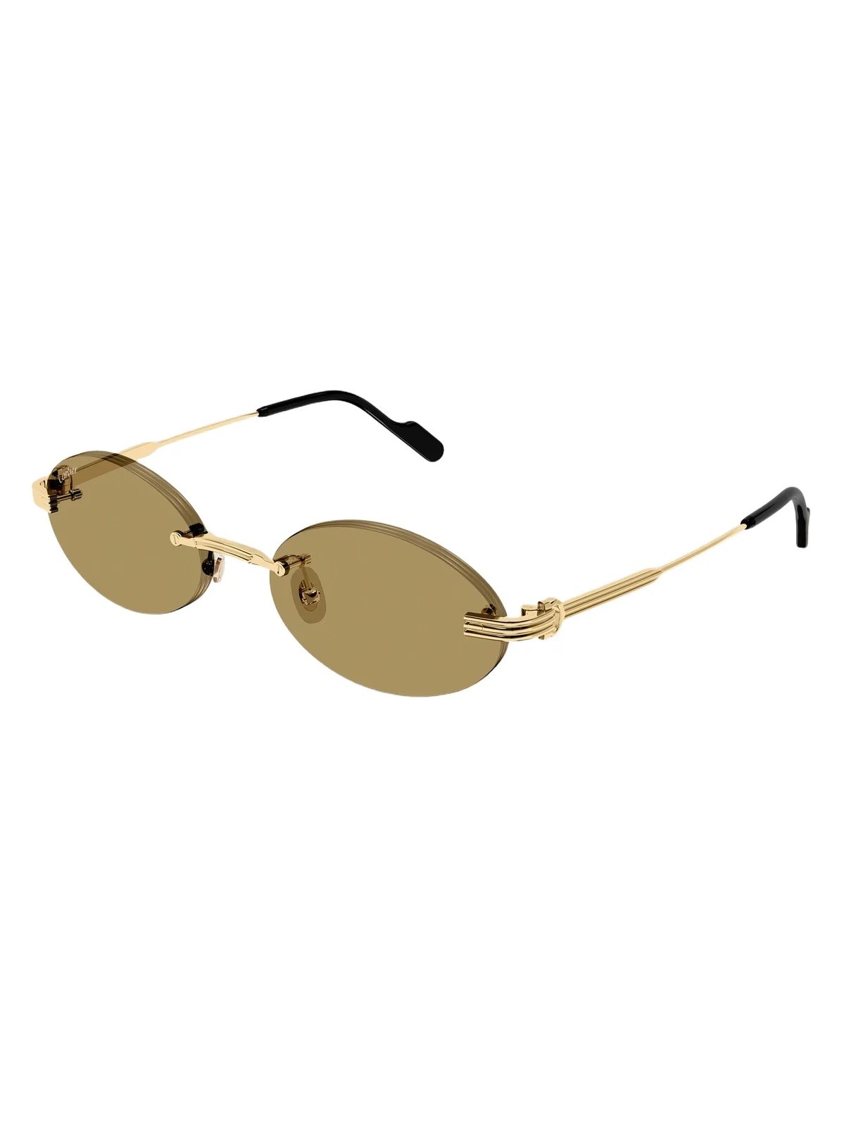 Men's Première de 53MM Rimless Oval Sunglasses