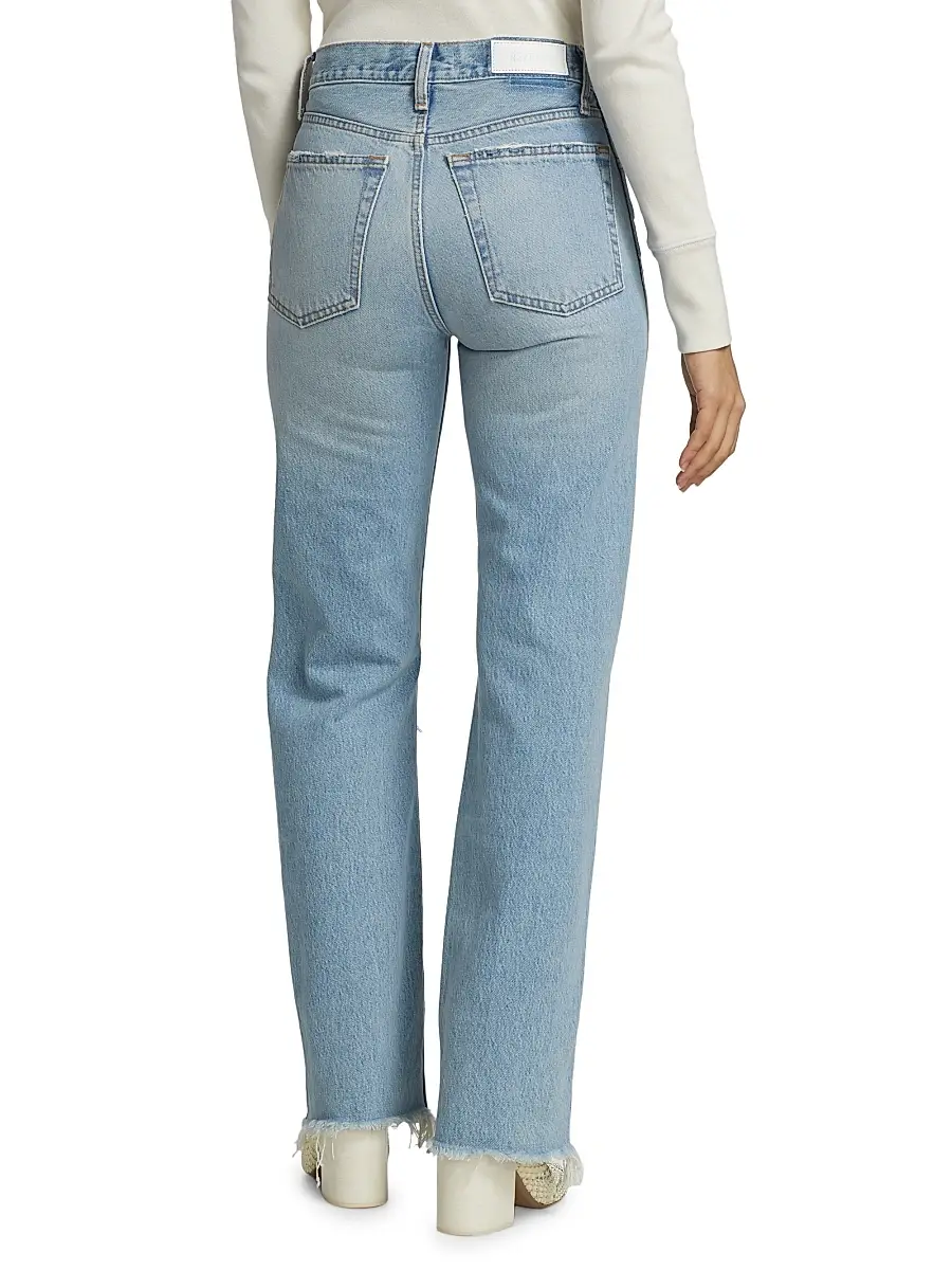 RE/DONE Women's 90s High-Rise Loose Straight Jeans | Thumbnail 5 RE/DONE Women's 90s High-Rise Loose Straight Jeans | Thumbnail 5