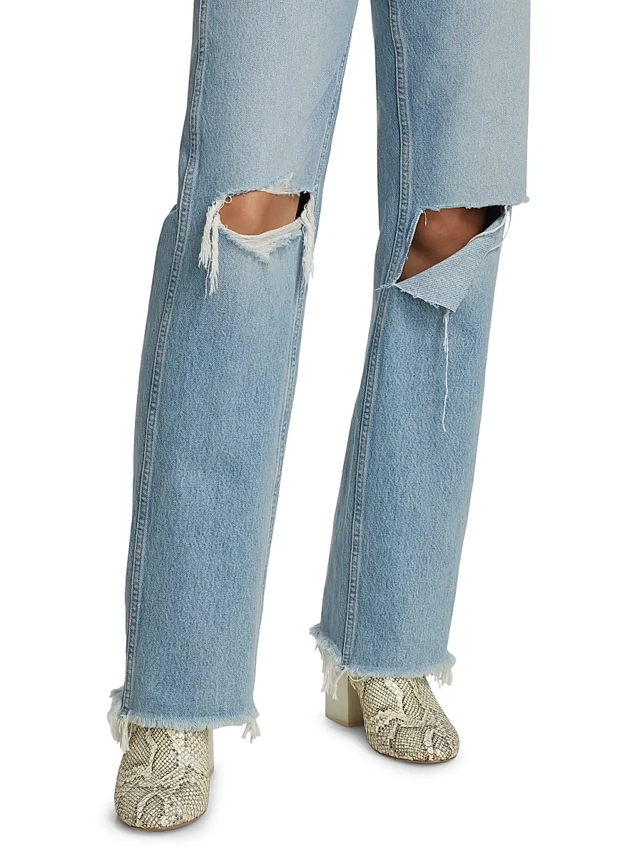 RE/DONE Women's 90s High-Rise Loose Straight Jeans | Thumbnail 6 RE/DONE Women's 90s High-Rise Loose Straight Jeans | Thumbnail 6