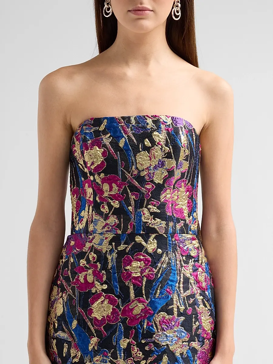 Amsale Women's Strapless Column Gown | Thumbnail 5 Amsale Women's Strapless Column Gown | Thumbnail 5