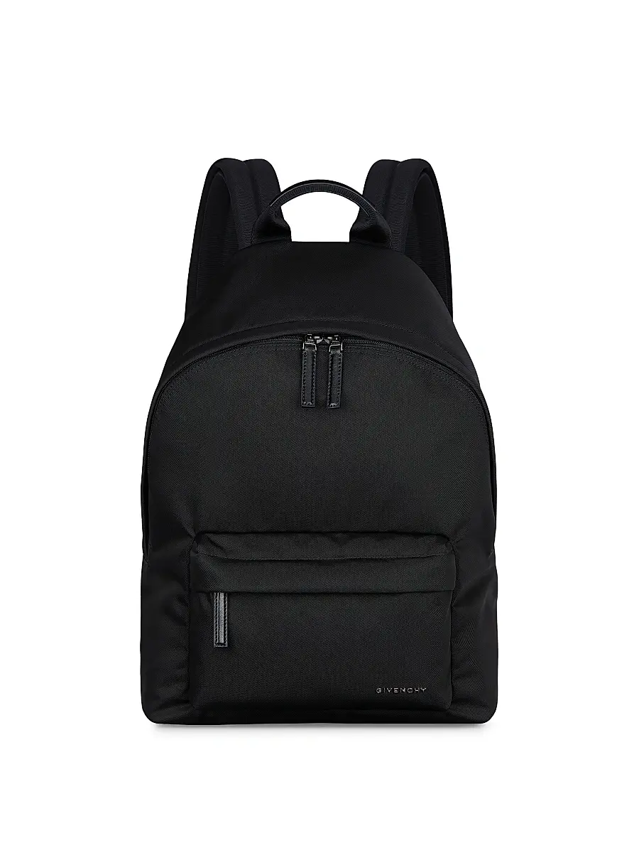 Givenchy Men's Essential U Backpack in Nylon - Black | Image 1 Givenchy Men's Essential U Backpack in Nylon - Black | Image 1