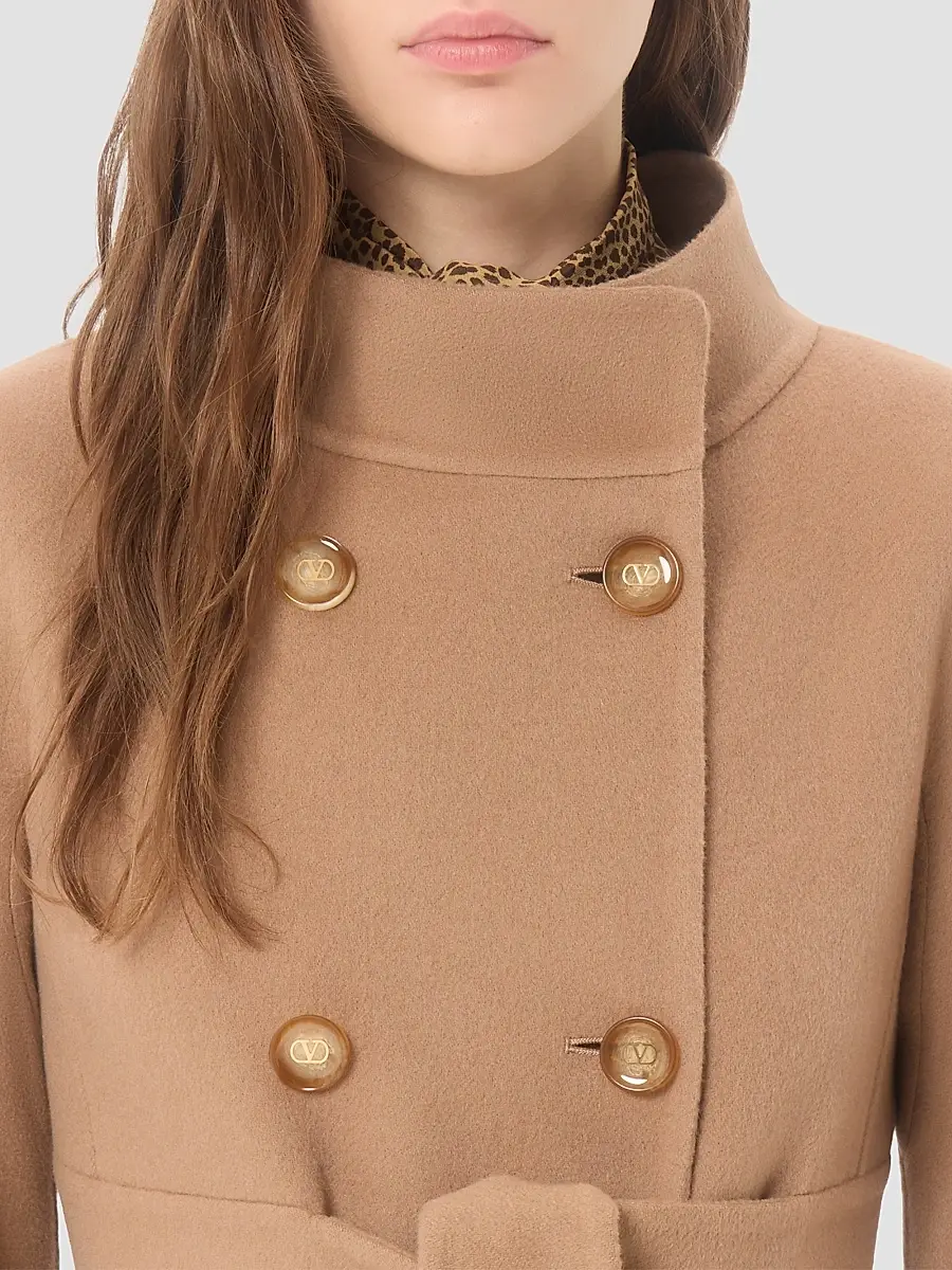 Valentino Women's Double Kashmir Coat | Thumbnail 6 Valentino Women's Double Kashmir Coat | Thumbnail 6