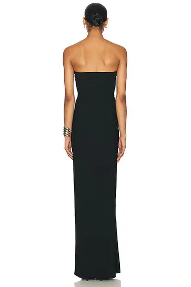 Grace Ling Relic Charms Strapless Maxi Dress | Thumbnail 3 Grace Ling Relic Charms Strapless Maxi Dress | Thumbnail 3
