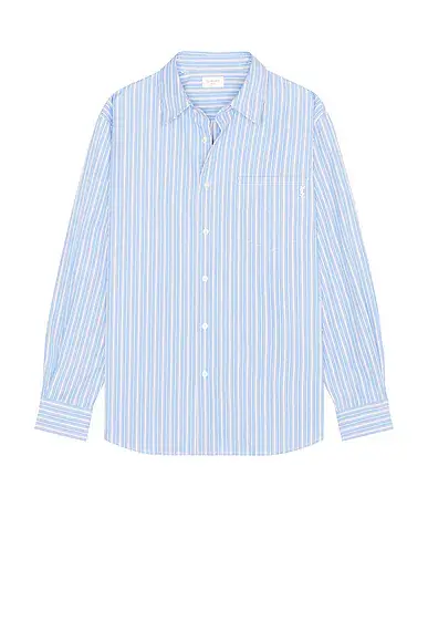 Saint Laurent Boxy Chalk Blue Black | Thumbnail 4 Saint Laurent Boxy Chalk Blue Black | Thumbnail 4