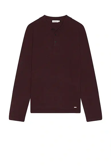 Simkhai Reynolds Long Sleeve Polo | Thumbnail 4 Simkhai Reynolds Long Sleeve Polo | Thumbnail 4