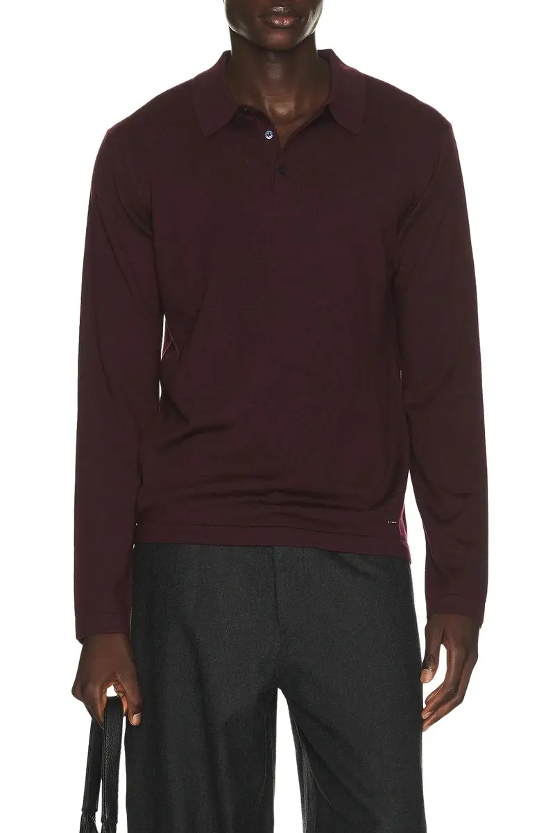 Reynolds Long Sleeve Polo Reynolds Long Sleeve Polo