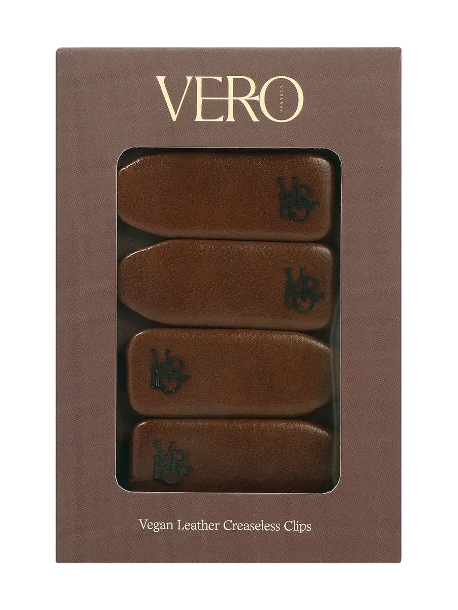 Faux Leather Creaseless Clips Faux Leather Creaseless Clips