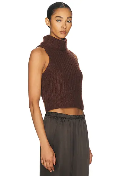 Sablyn Saige Cropped Turtleneck Top | Thumbnail 2 Sablyn Saige Cropped Turtleneck Top | Thumbnail 2