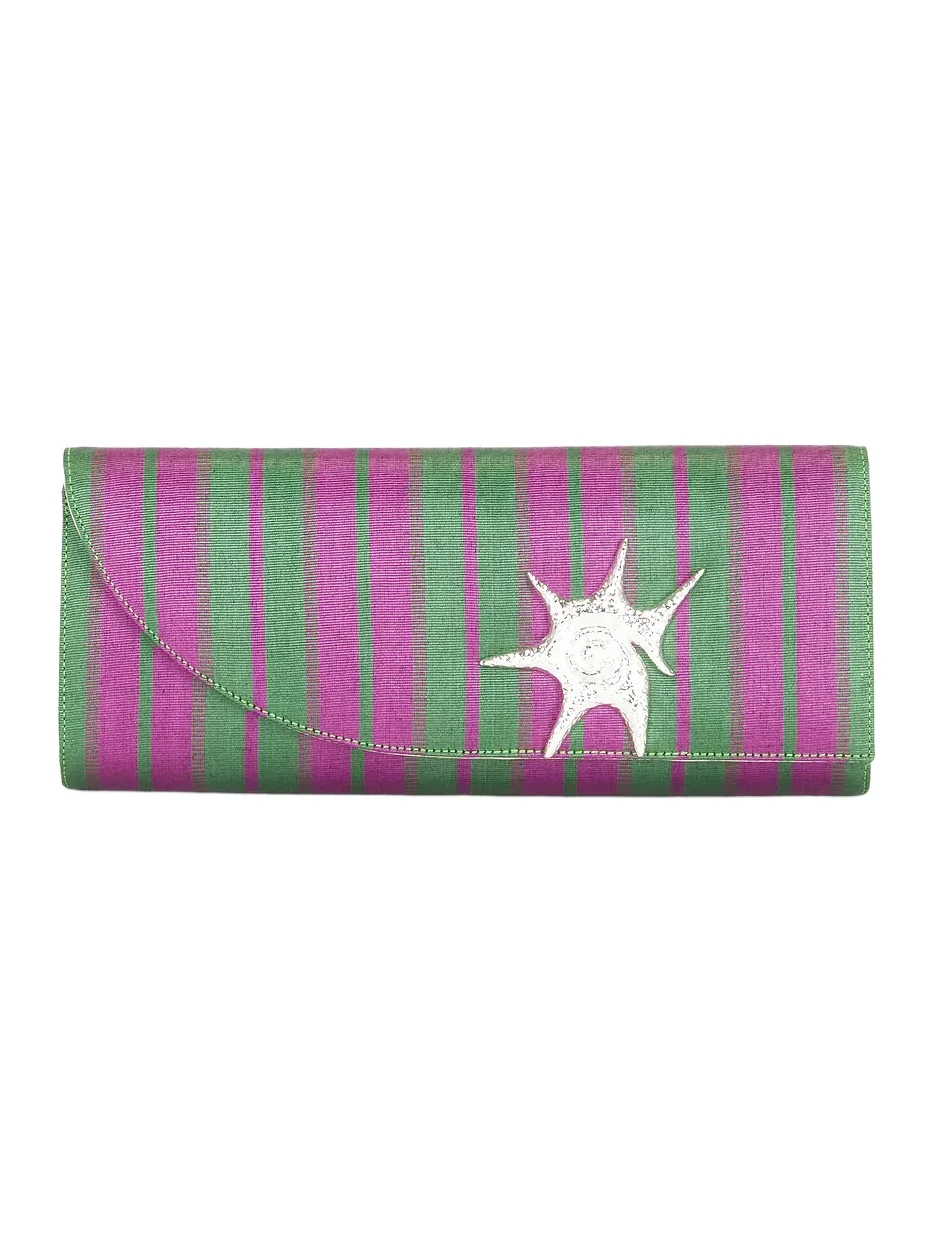 Moire Diane Clutch