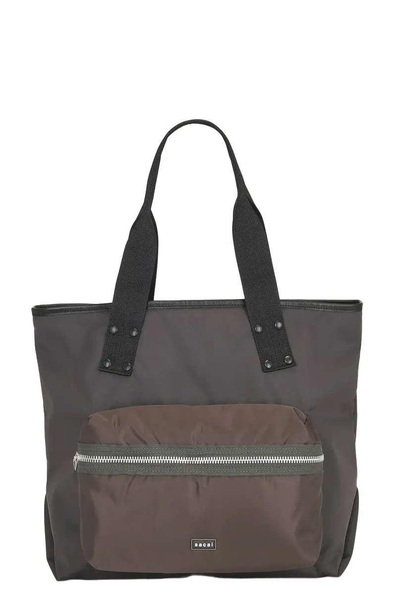 Pocket Tote Bag Large