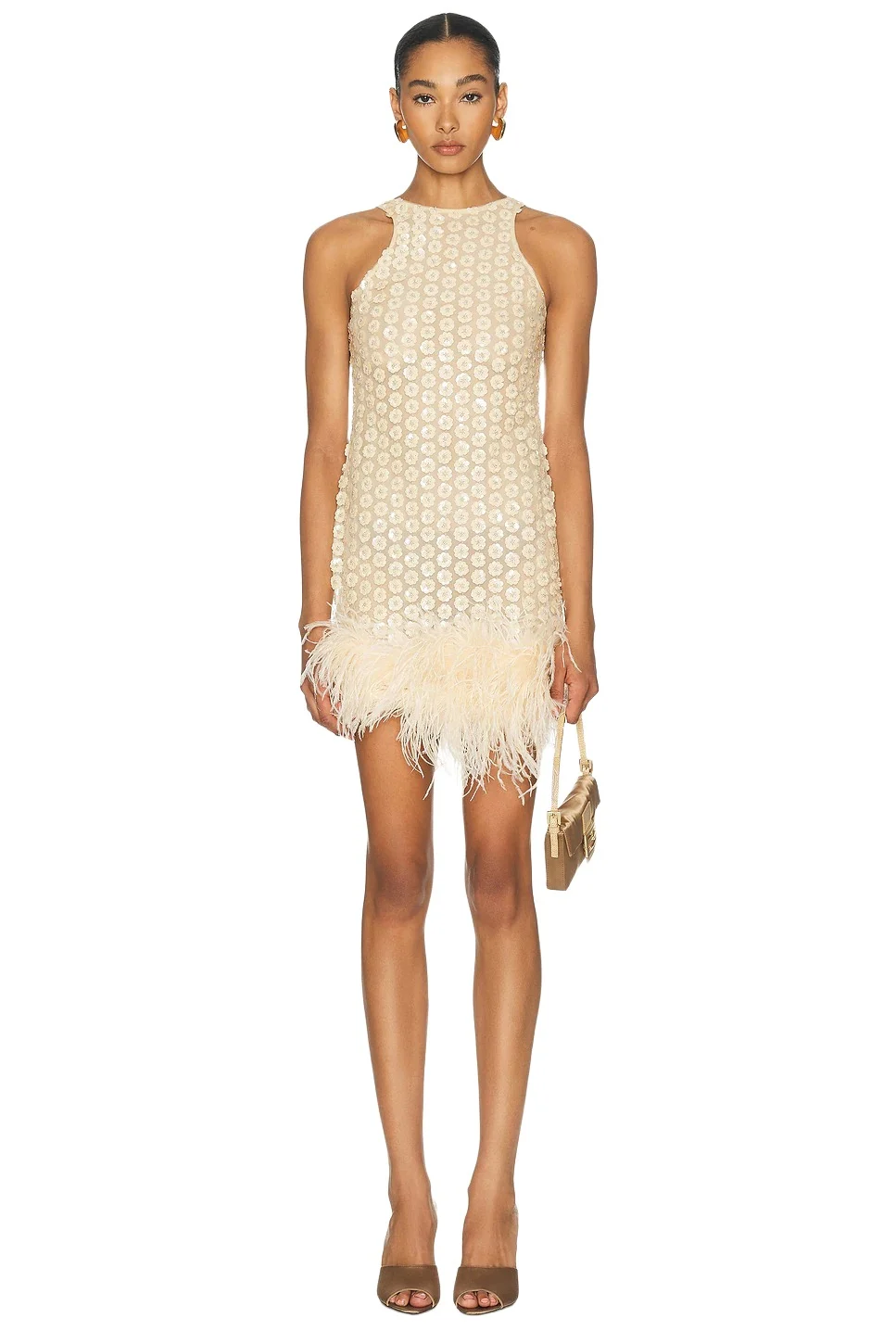 Ilkyaz Ozel Bixi Mini Dress