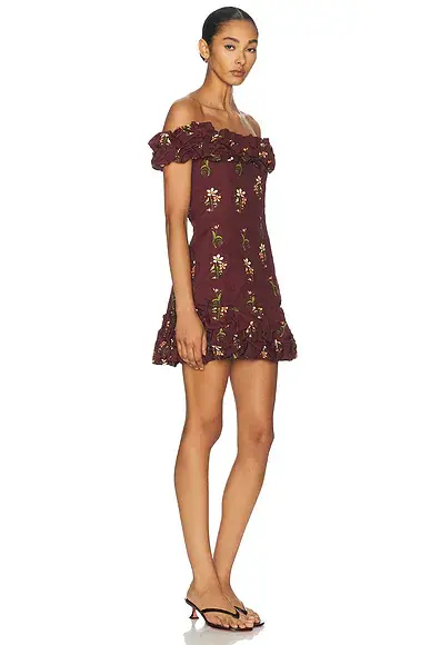 Agua by Agua Bendita Jardin Mini Dress | Thumbnail 2