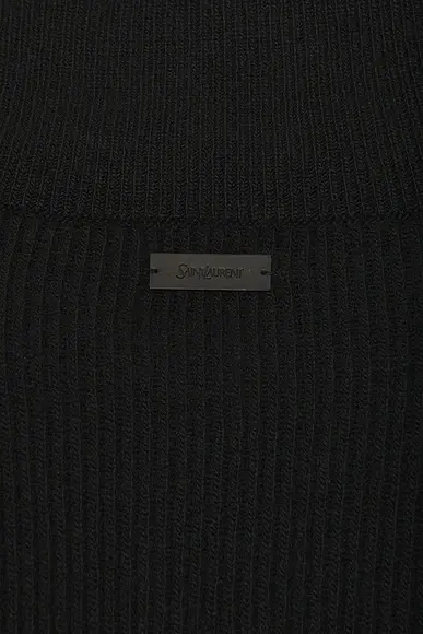 Saint Laurent Zip Neck Sweater | Thumbnail 5 Saint Laurent Zip Neck Sweater | Thumbnail 5